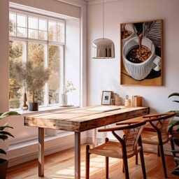 Coffee Pour Art Print - Realistic Cafe Wall Decor - thumbnail 3