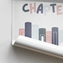 One More Chapter - 05 Poster Book Quote Print, Pastel Kids Room Wall Art, Nursery Decor, Lover Motivational Poster - thumbnail 3