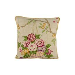 Sanderson - Willoughby Linen/Red Stunning Designer Cushion Cover Home D??cor Throw Pillow - thumbnail 2