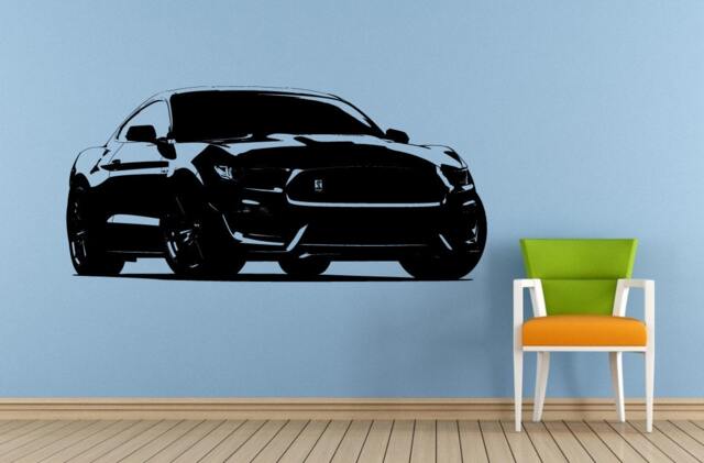 Sports Vehicle Auto Car Racing Mustang American Muscle Window Wall Or Vinyl Peal & Stick Removable Sticker Decal L1431 - image 1