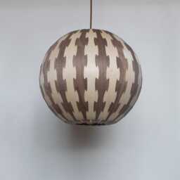 Newlighting-Ball Pendant Light-Maple&walnut Veneer-Chandelier-Lighting-Ceiling Light - thumbnail 2