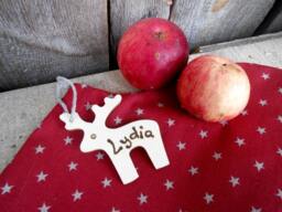Personalized Stocking Christmas Decor Holiday Gift Ornament Scandinavian