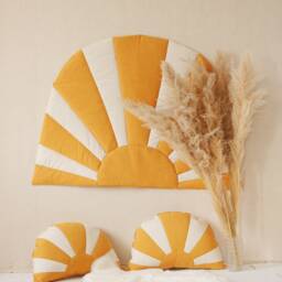 "Linen Sun Mat ""Dinner in Sausalito" - thumbnail 2