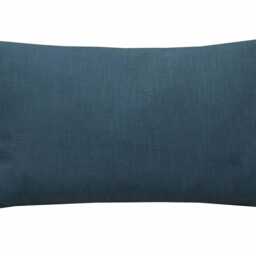 Colefax & Fowler Mazely Cushion Blue & White Geometric Designer Lumbar Pillow Cover 12x20 - thumbnail 3