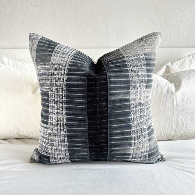 Vintage Hmong Pillow Cover 22 - image 1