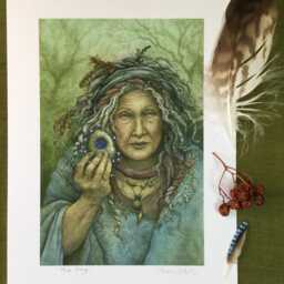 "The Hag - Print From The ""Forest Of Enchantment Oracle" - thumbnail 3