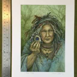 "The Hag - Print From The ""Forest Of Enchantment Oracle" - thumbnail 2