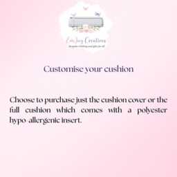 90Th Birthday Personalised Cushion, Gift, Peony Pink Birthday, Gift For Her - thumbnail 4