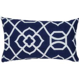 Hamptons Style Cushion Cover, Cover Only, Hampton's Pillows, Blue & White Cushions, Scatter Cushion, Floral French Cushions - thumbnail 4
