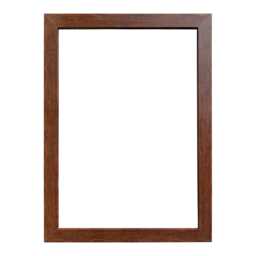 Flat Smooth Walnut Photo Frame With Acrylic Glass - Wall Hanging Decor - thumbnail 4