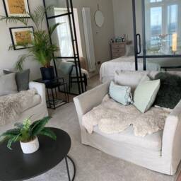 Luxury Sheepskin Rug, Parchment Colour, Genuine, Sheepskin Throw, Chair Cover, Shearling in Neutral Upholstery Project, Bespoke Size - thumbnail 2