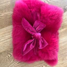 Luxury Sheepskin Rug, Parchment Colour, Genuine, Sheepskin Throw, Chair Cover, Shearling in Neutral Upholstery Project, Bespoke Size - thumbnail 4