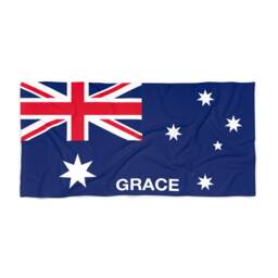 Australia Beach Towel, Australia Flag Tovel, Of Australia, Beach Country Gift - thumbnail 3