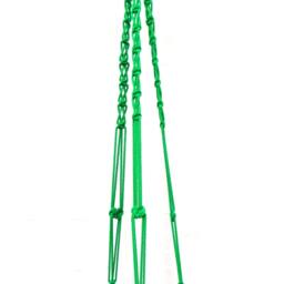 Green Macrame Plant Hanger - Large Macrame Plant Holder 40 Inches 3mm Strong Hanging Planter Planters Wall Hanger - thumbnail 2