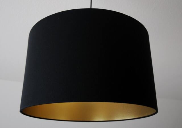 "Lampshade ""Black-Gold" - image 1