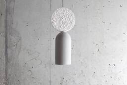 Handmade Plaster & Concrete Pendant Light Contemporary Minimalist Lighting