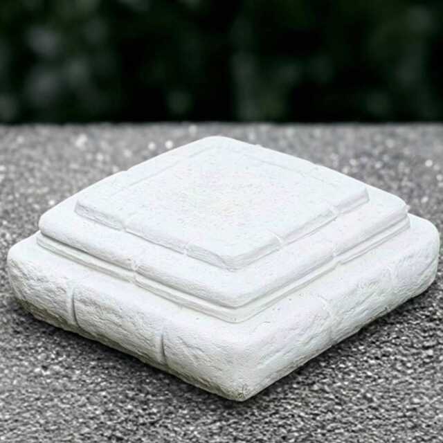Garden Stand Statue Concrete Plinth Figurine Stone Column Decoration Handmade Art Plinth Lover Gift Front Door Ornament Yard - image 1