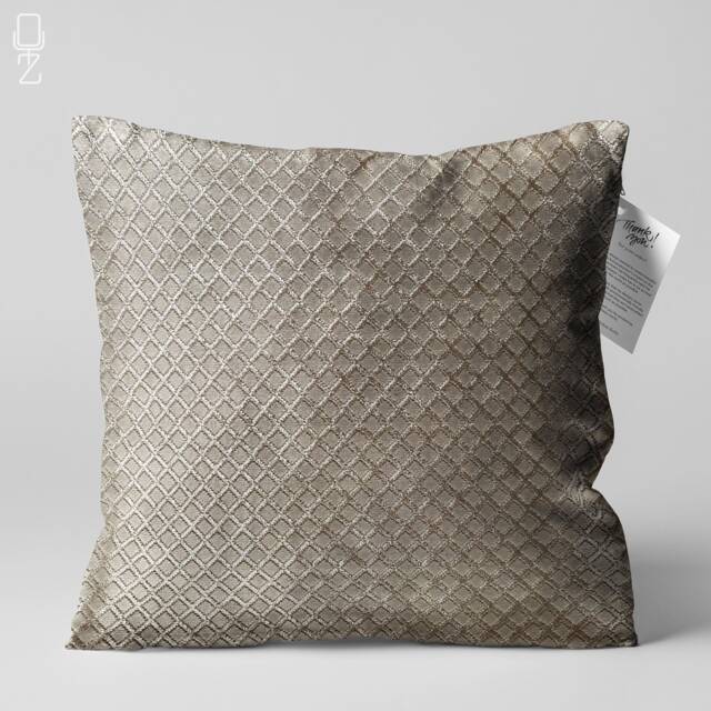 "Luxury Gold Velvet Cushion Cover, 18""x18" - image 1
