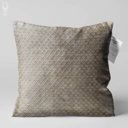 "Luxury Gold Velvet Cushion Cover, 18""x18" - thumbnail 1
