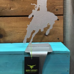 Bronc Rider Stocking Hanger - Holders Cowboy Rodeo Christmas Gift Decor Personalized - thumbnail 2