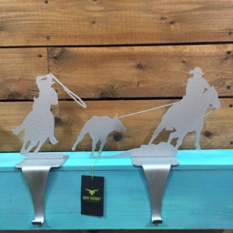Bronc Rider Stocking Hanger - Holders Cowboy Rodeo Christmas Gift Decor Personalized - thumbnail 3
