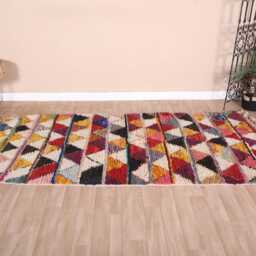 Authentic Moroccan Boujaad Rug 4x8 Ft - thumbnail 2