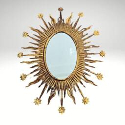 Decorative Sunburst Mirror - thumbnail 3