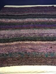 Purple Squish Bedspread Or Afghan