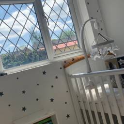 Removable Star Wall Decals - Gold Stickers Nursery Decor Stars Silver Custom Colour - thumbnail 3