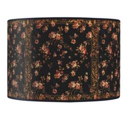 Vintage Floral Lampshade, Retro Table Lamp Shade, Handmade Paper - thumbnail 3