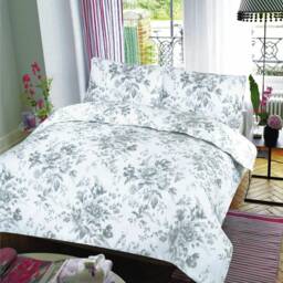 T-200 Reversible Printed Duvet Cover 100% Soft Egyptian Cotton Duvet/Quilt With Matching Pillowcases - thumbnail 3