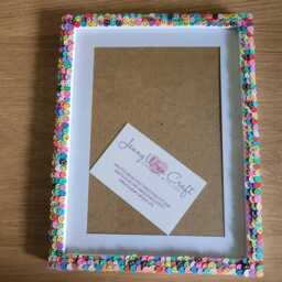 Smiley Faces Fimo Slices Photo Frame 5 X 7 Inches With Border, 6 8 Without Border - thumbnail 3