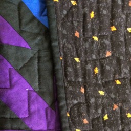 Colorful Rainbow Full/Double Bed Quilt Or Throw - thumbnail 4