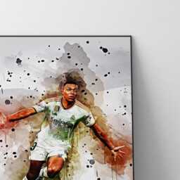 Kylian Mbapp?? Real Madrid Poster - Football Wall Art Print Framed Unframed Ref #493 - thumbnail 2
