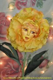 "Alice in Wonderland - Non Talking Flowers ""Golden Petals" - thumbnail 3