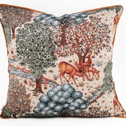 Decorative Pillows, Cushion Cover, Silk Pillowcase, Throw Pillow, Chinoiserie, Art Gifts, Cushions - thumbnail 3