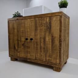 The Kingston/A Handmade Solid Wood Bathroom Vanity Unit - thumbnail 2