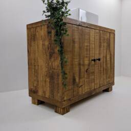 The Kingston/A Handmade Solid Wood Bathroom Vanity Unit - thumbnail 3