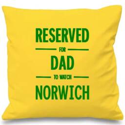 Norwich Personalised Cushion Cover
