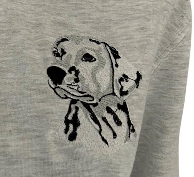 Dalmatian Dog Towel - Personalised Face Cloth/Hand Bath Embroidered - image 1
