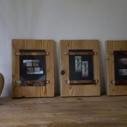 Handmade Photo Frames - Surf Reclaimed Wood Beach Photos One Of A Kind Unique Art - thumbnail 2
