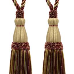 "D??copro Tassel Tieback, Length 8 1/2"" - 21.5cm, Spread 30" - thumbnail 2