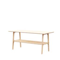 Danish Modern Coffee Table Wooden Square Coffee Table, Mid-Century Vintage Table - thumbnail 4