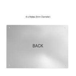 Personalised Room Sign With Childs Name - Spaceman, Alien, Rocket & Planet Theme. Gloss Metal Wall Art. Baby, Toddler, Infant Bedroom - thumbnail 4