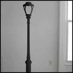 Nyc Street Lamp Wall Decal Central Park Decor, Set Of 2