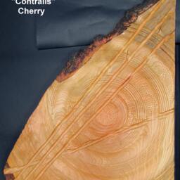 Sculputure Contrails, Turned Wood, Lathe Sculpted Artwork, Wall Hanging, Art - thumbnail 3