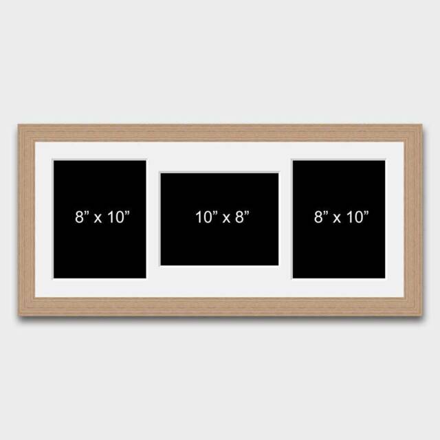 "Multi Photo Picture Frame - Holds 3 10""x8" - image 1