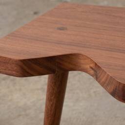 Wooden Coffee Table, Wood Bedside Mesa Madera Maciza, Low Blend Modern De Centro - thumbnail 2