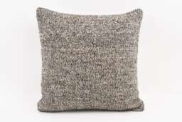 Handwoven Turkish Kilim Pillow Cover Bohemian Ethnic Cushion - 18x18 - thumbnail 1