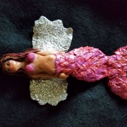 Varouna/ Goddess Of The Waters/Mermaid/Ooak/Sculpture - thumbnail 2